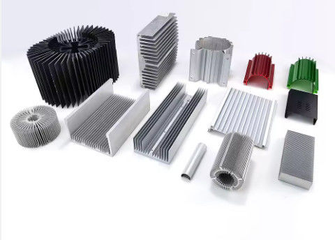 comprar Anodizado redondo extrudido de alumínio dissipador de calor quadrado de placa quântica dissipador de calor online manufacture