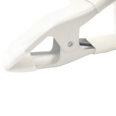 comprar Logotipo Personalizado um Tipo de Mola de Aço Prendedor de Vestido de Noiva Grampo Branco Peças de Estampagem de Metal Mola um Grampo online manufacture