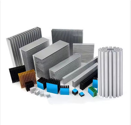 Radiation Fin Aluminium Enclosure Heatsink para alta potência LED IC Chip Cooler Radiador