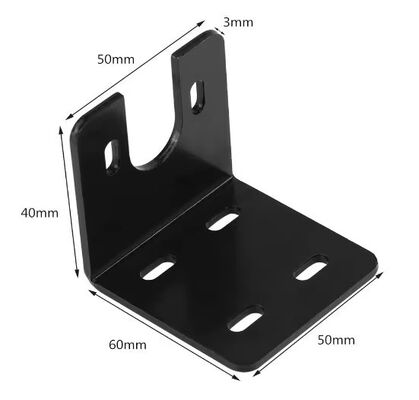 L Bracket Corner Galvanizado Pequenas parede Brackets 90 graus ângulo reto Bracket Galvanizado